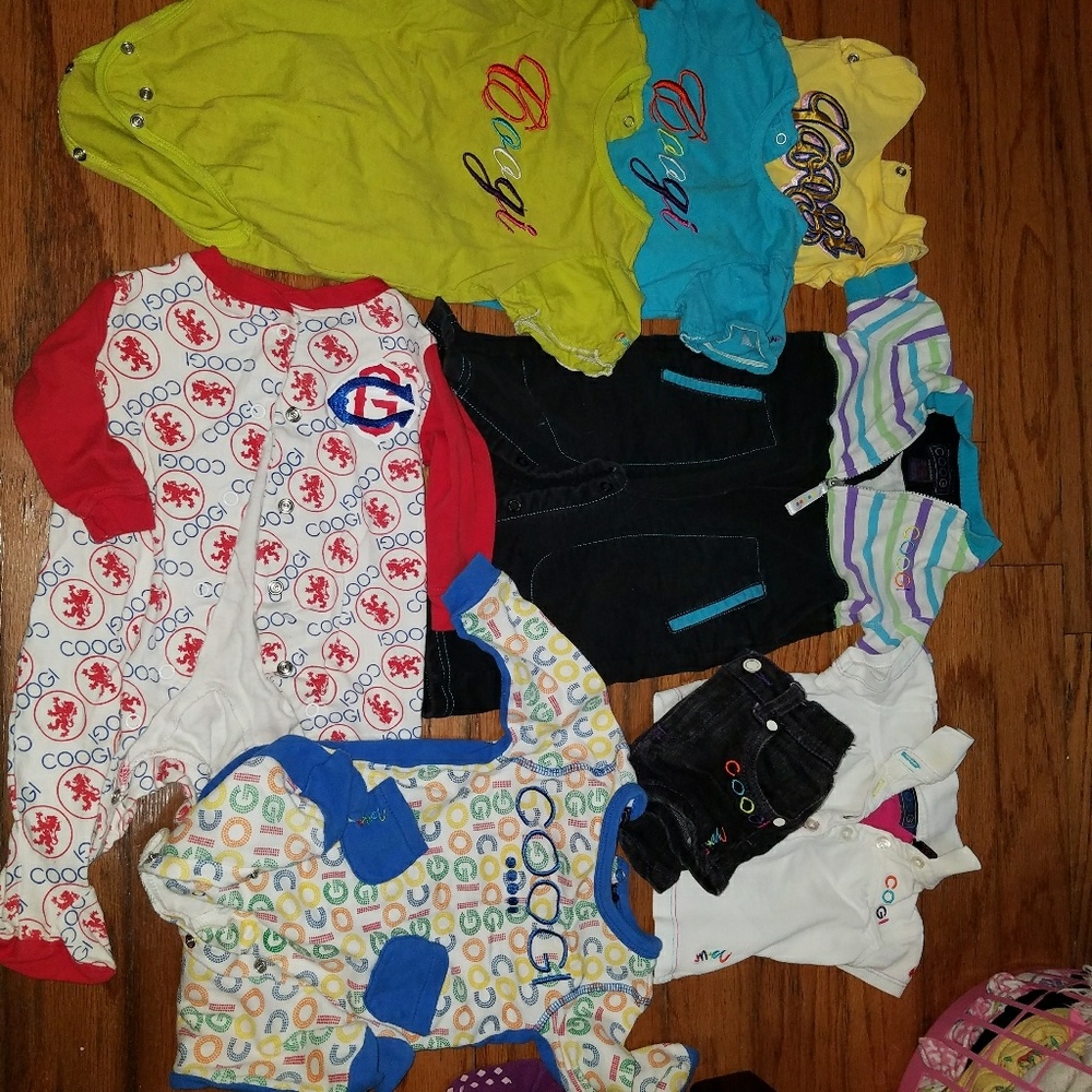 Coogi brand baby clothes set 0-6 month